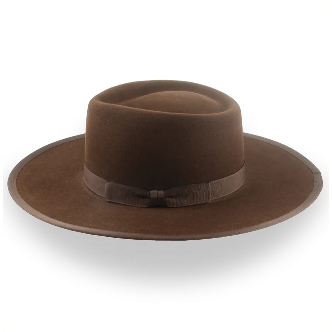 Brown Western Style Cowboy Hat in High-Quality Fur Felt | The Vanguard