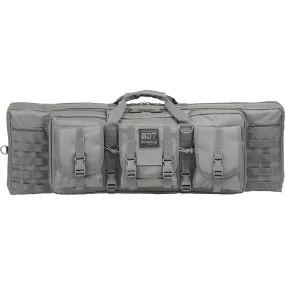 Bulldog Deluxe Single Tactical Rifle Case Seal Gray 36 in.