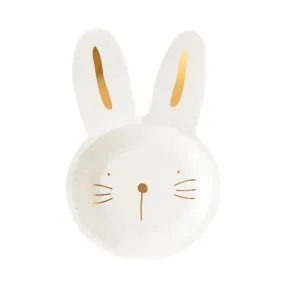 Bunny Shaped Paper Party Plates | Package 8