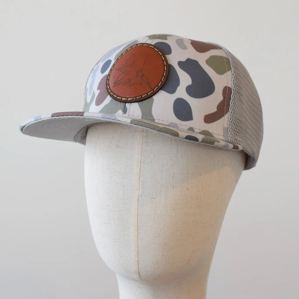 Camo Mesh MS Duck Hat Blue/Gray