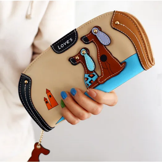 Cartoon Dog Women Purse