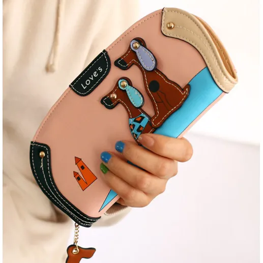 Cartoon Dog Women Purse