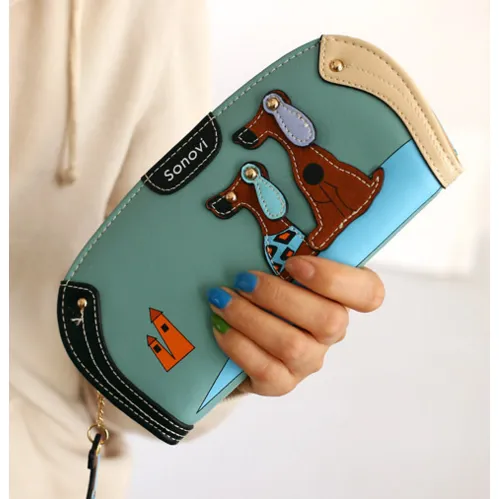 Cartoon Dog Women Purse