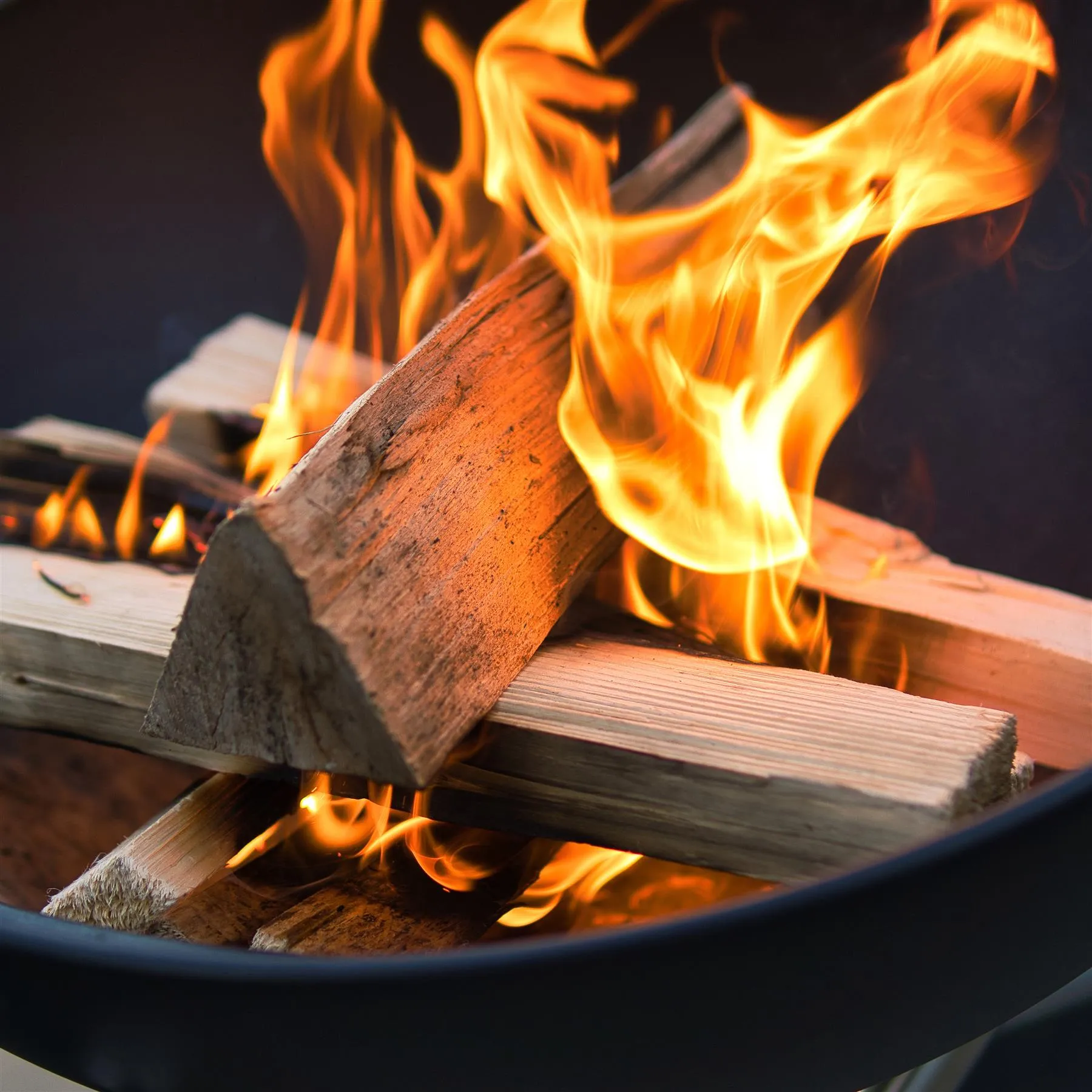 Cast Iron Garden Fire Bowl