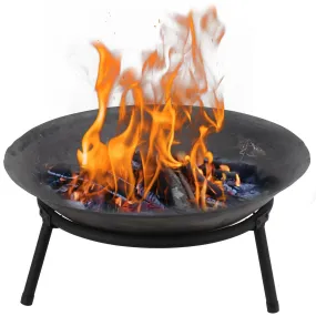 Cast Iron Garden Fire Bowl