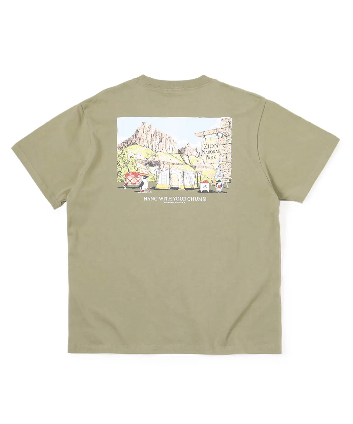 CHUMS Zion Camping T-Shirt