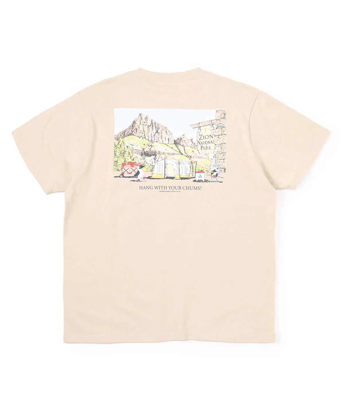 CHUMS Zion Camping T-Shirt