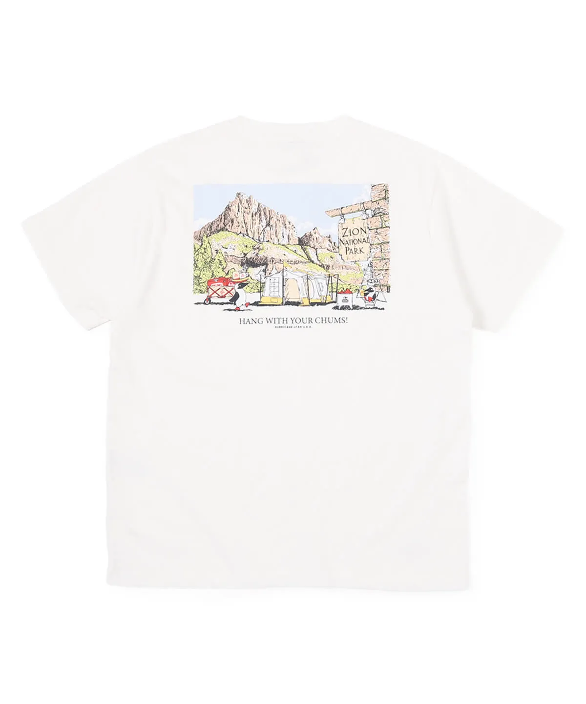 CHUMS Zion Camping T-Shirt