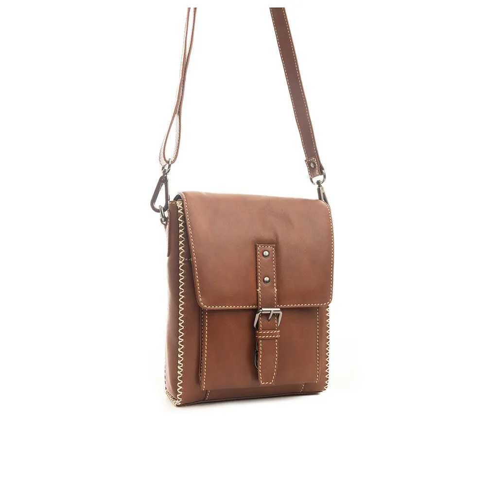 Cinnamon Trail Shoulder Leather Bag