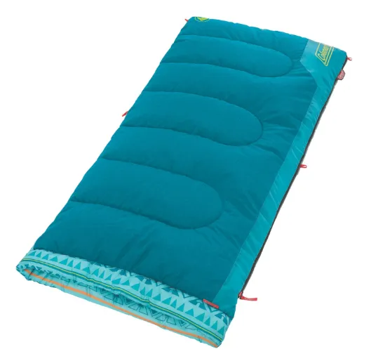 Coleman Kids Sleeping Bag, Teal