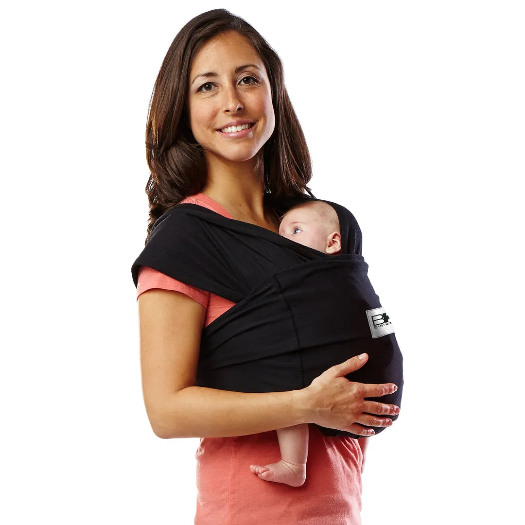 Cotton Baby Carrier - Black XXS