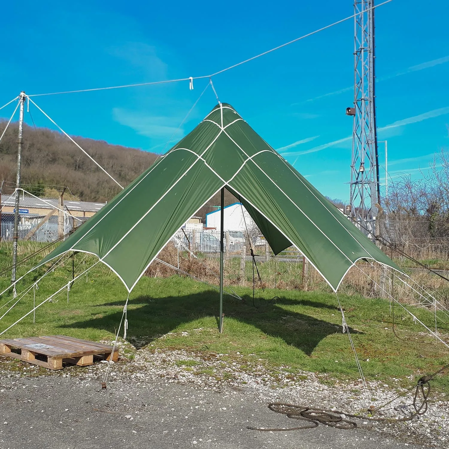 Cross Shaped Parachute