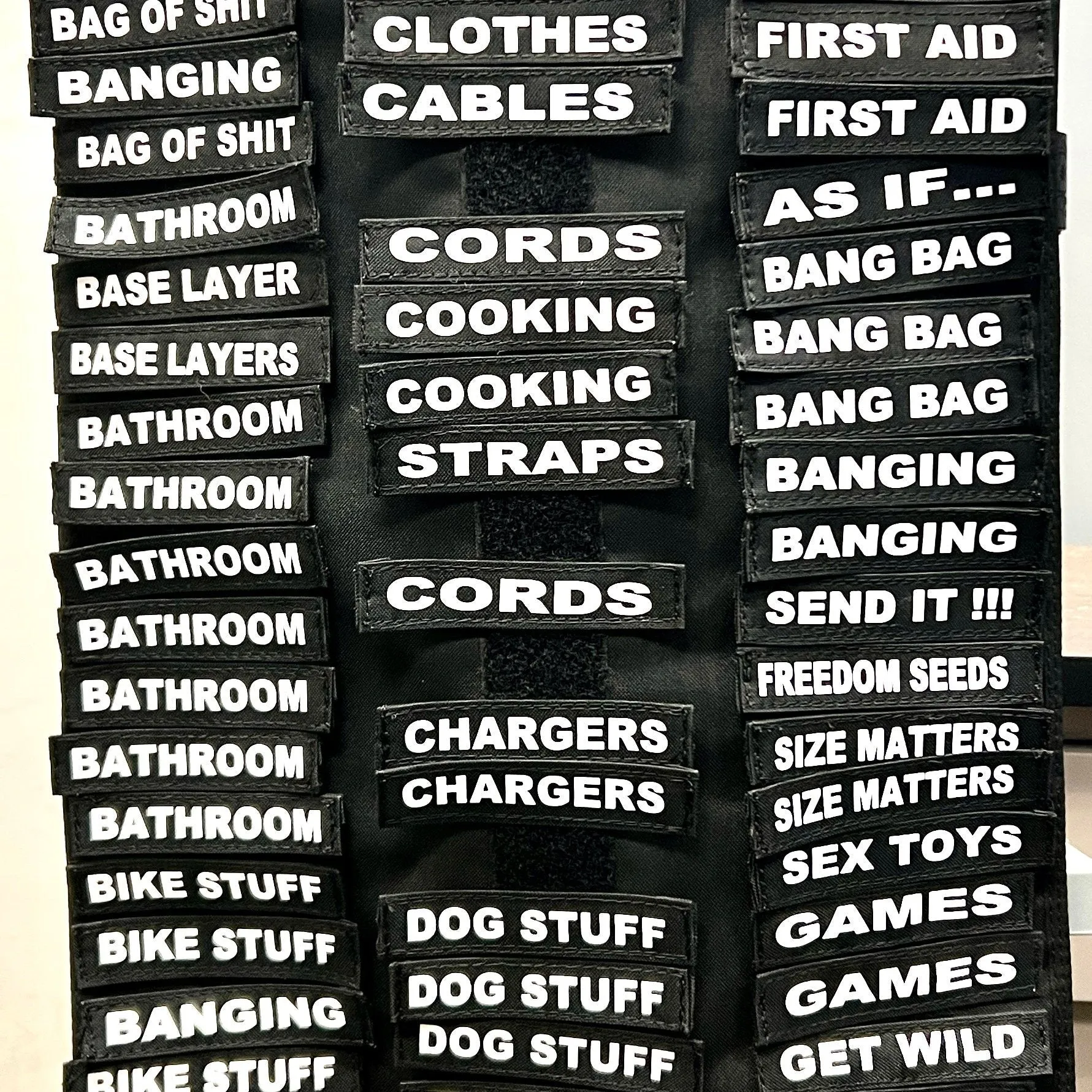 Custom Velcro Name Tags