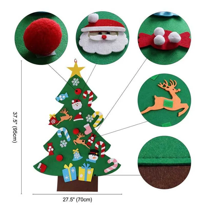 DIY Felt Christmas Tree