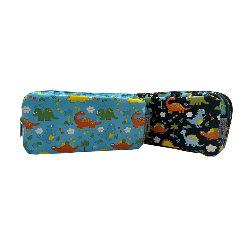 Double Pencil Case Junior Dino  | Assorted Design