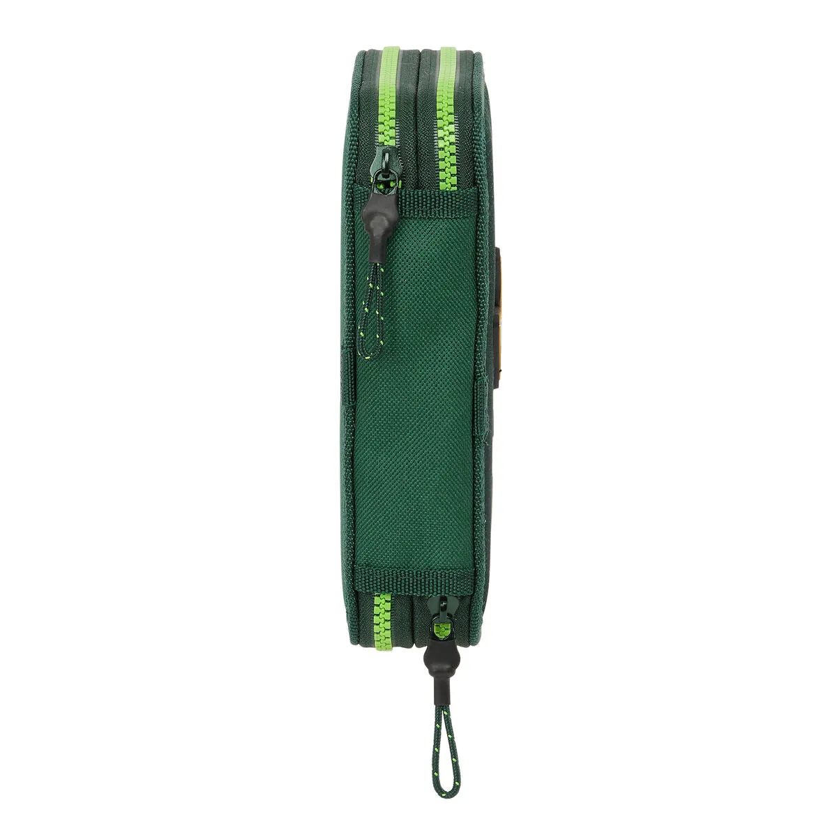 Double Pencil Case Real Betis Balompié Green 12.5 x 19.5 x 4 cm 28 Pieces