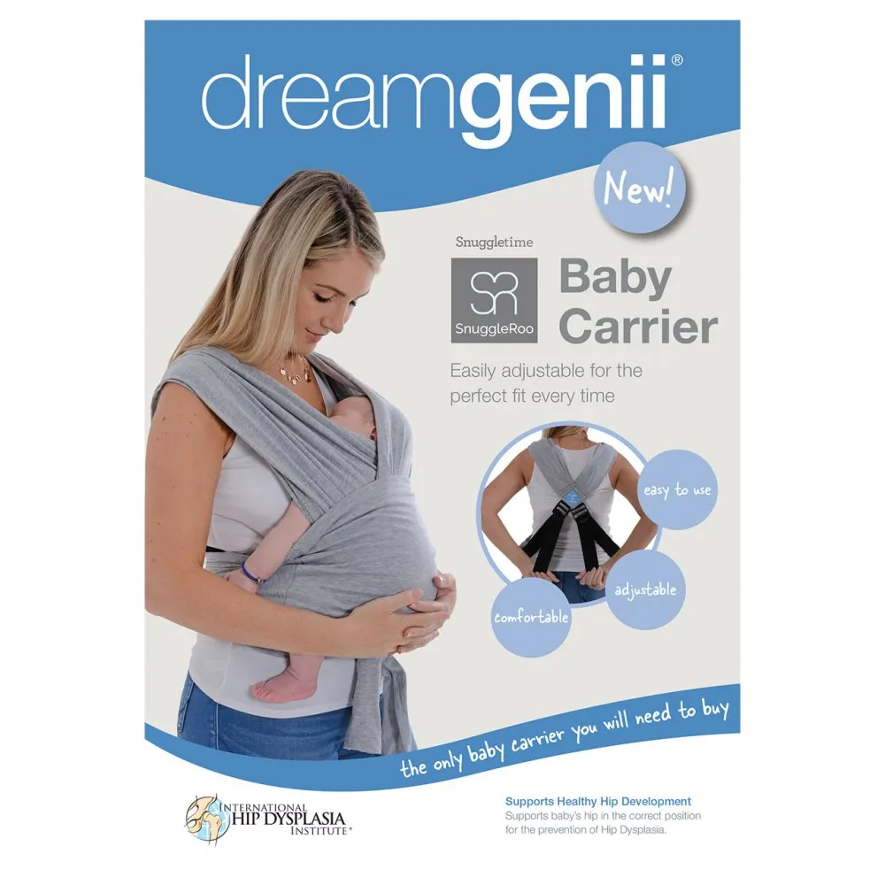 Dreamgenii® SnuggleRoo Baby Carrier Charcoal