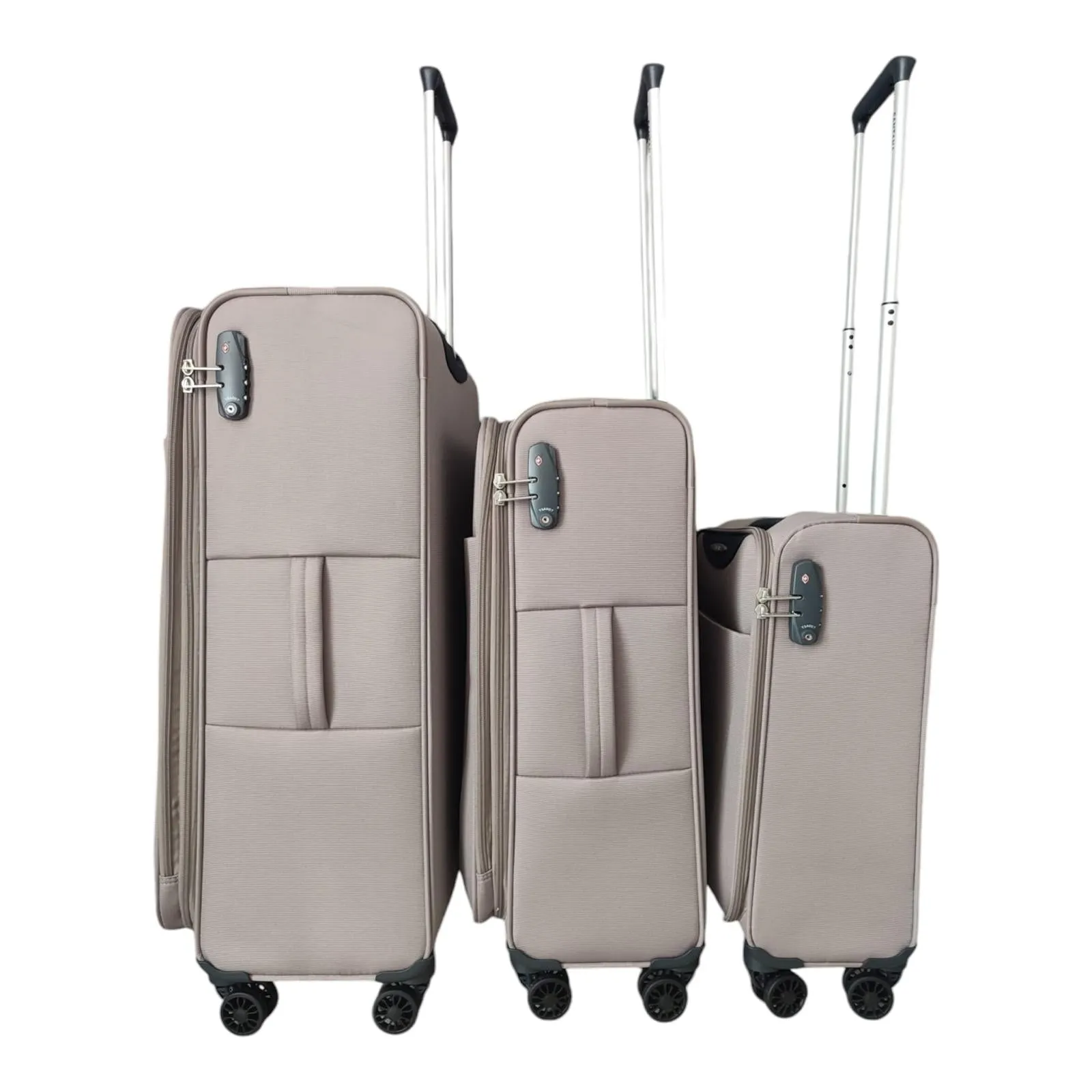 Eagle Lightweight Two-Tone Expandable Suitcase - 21 Inch Cabin