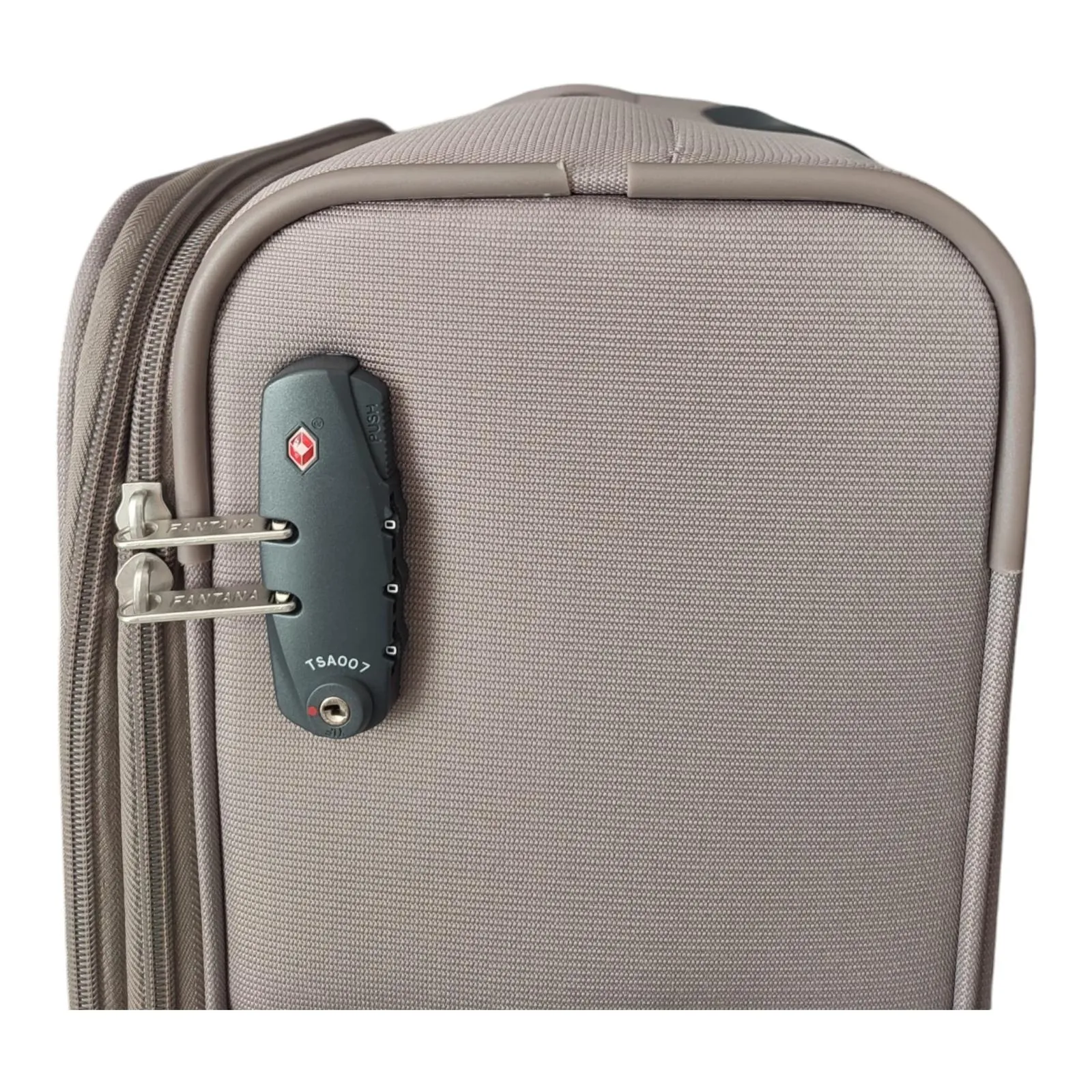 Eagle Lightweight Two-Tone Expandable Suitcase - 21 Inch Cabin