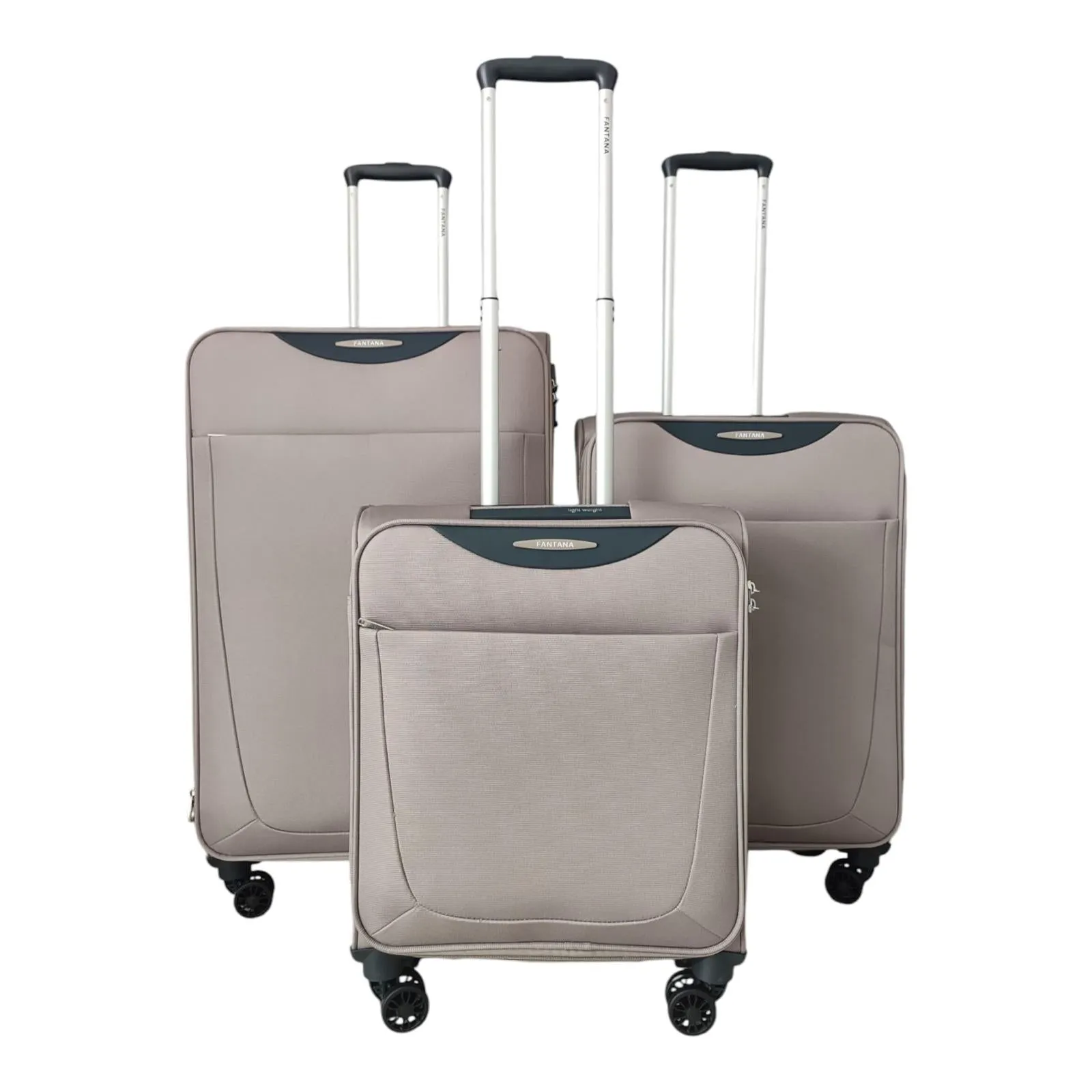 Eagle Lightweight Two-Tone Expandable Suitcase - 21 Inch Cabin