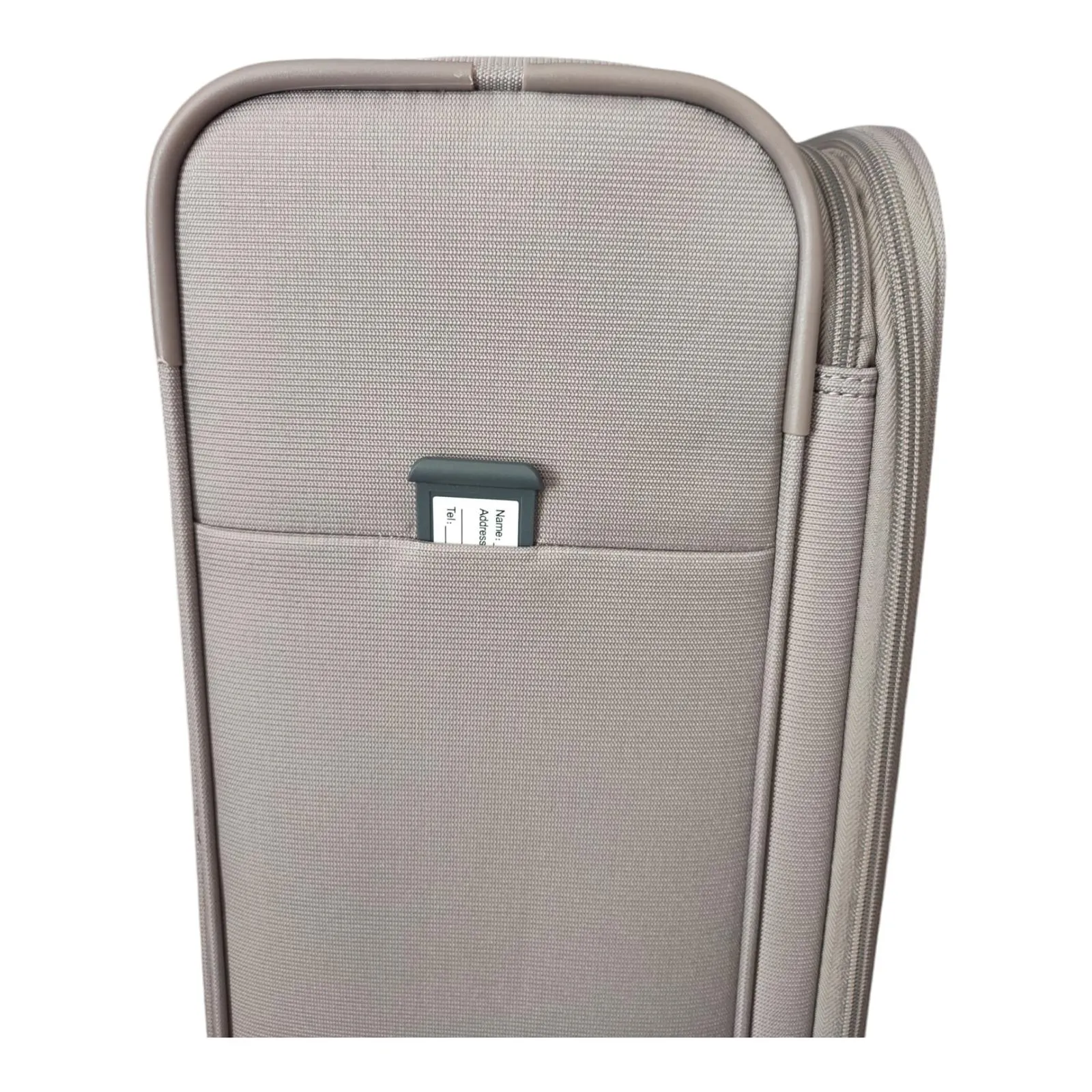 Eagle Lightweight Two-Tone Expandable Suitcase - 21 Inch Cabin