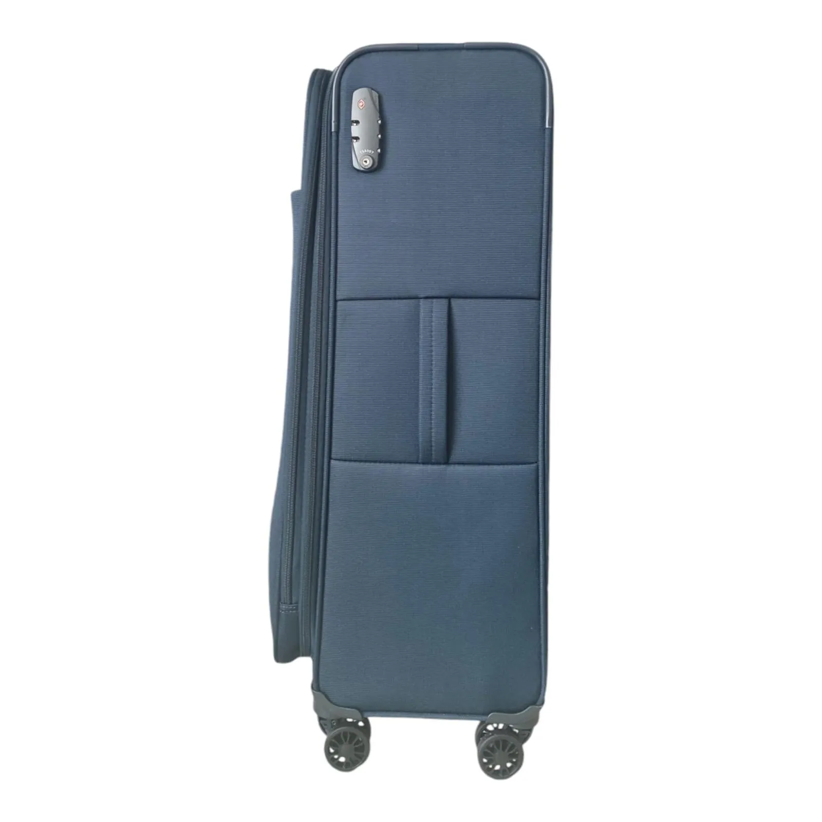 Eagle Lightweight Two-Tone Expandable Suitcase - 21 Inch Cabin