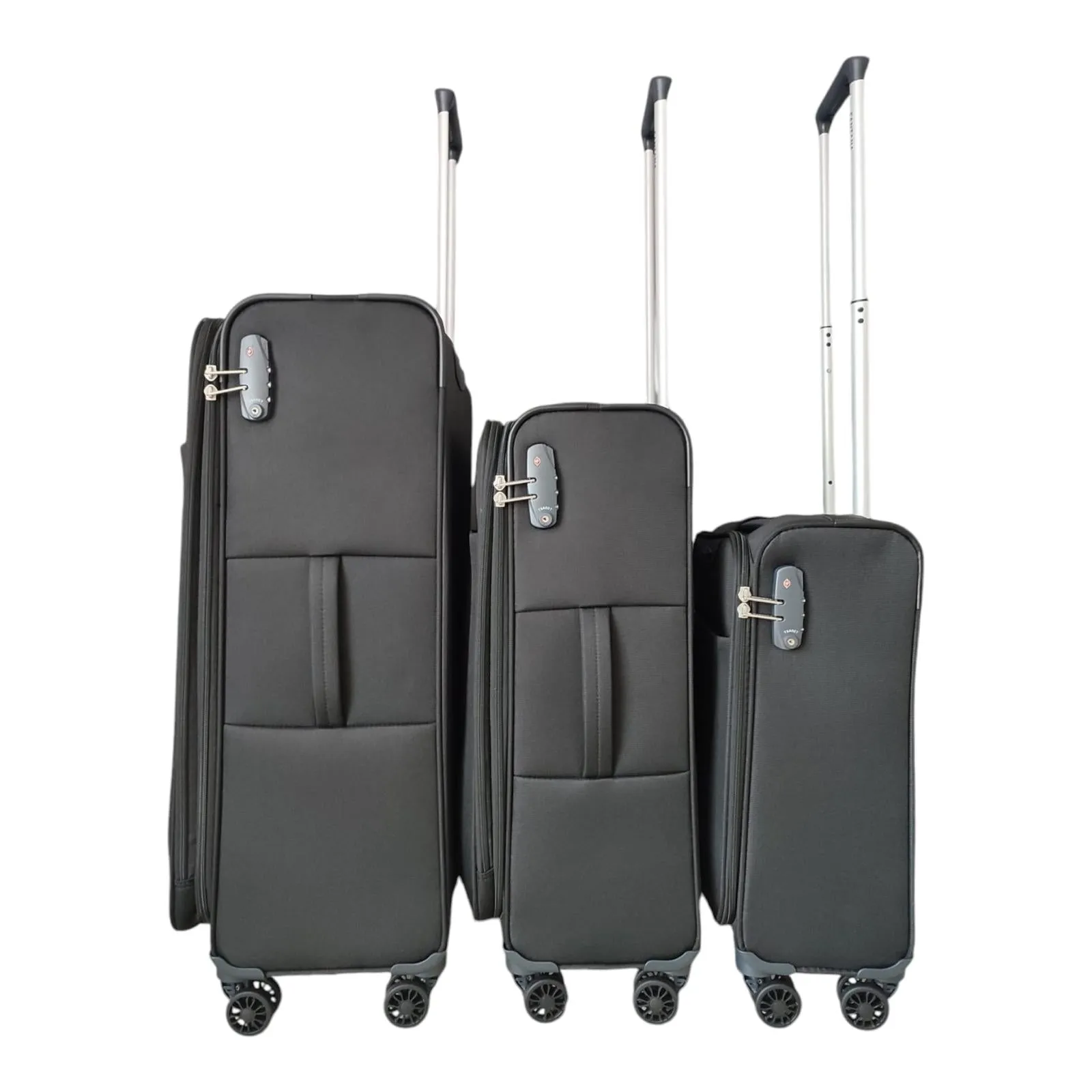 Eagle Lightweight Two-Tone Expandable Suitcase - 21 Inch Cabin