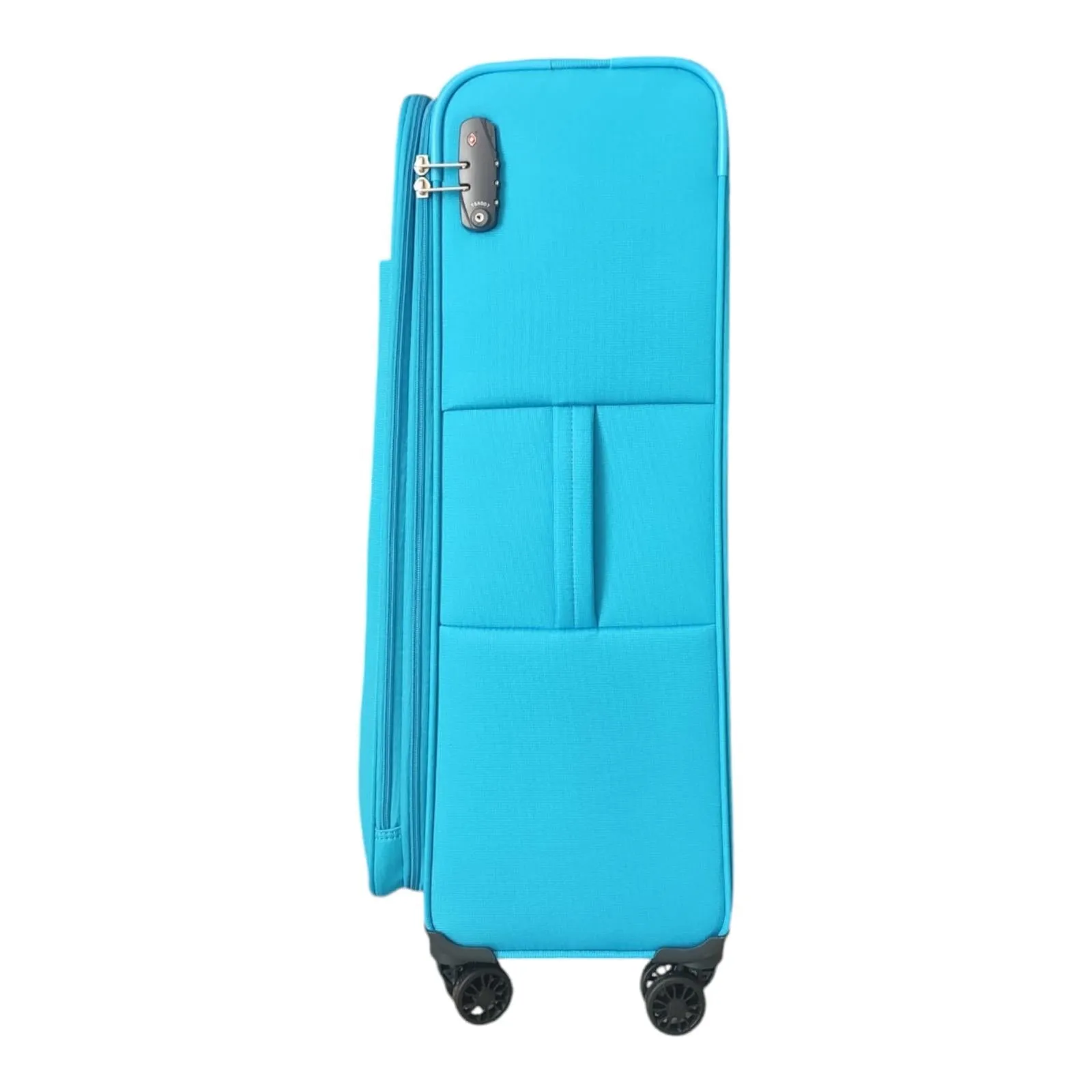 Eagle Lightweight Two-Tone Expandable Suitcase - 21 Inch Cabin