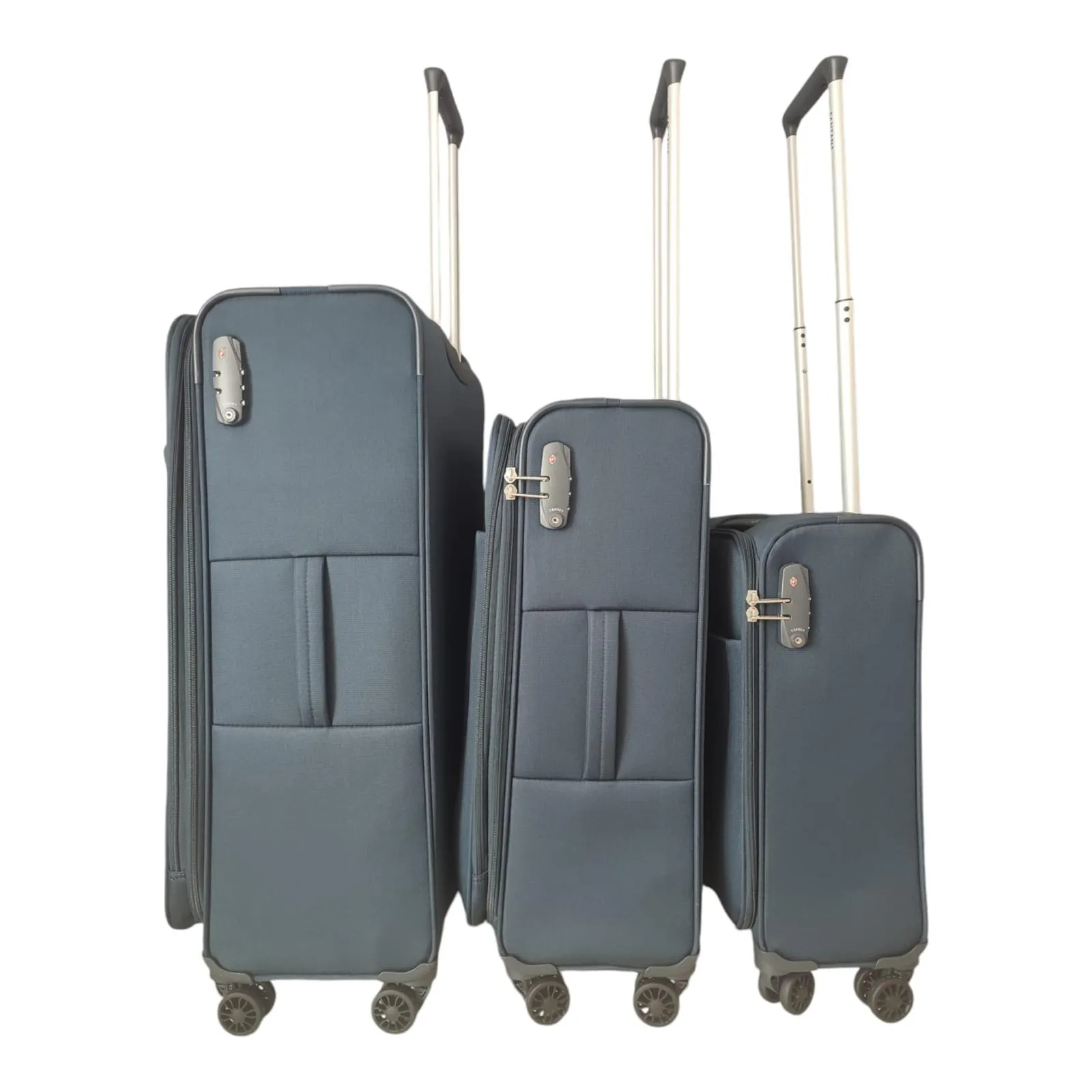 Eagle Lightweight Two-Tone Expandable Suitcase - 21 Inch Cabin