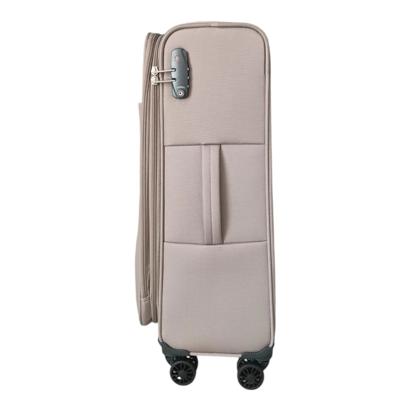 Eagle Lightweight Two-Tone Expandable Suitcase - 21 Inch Cabin