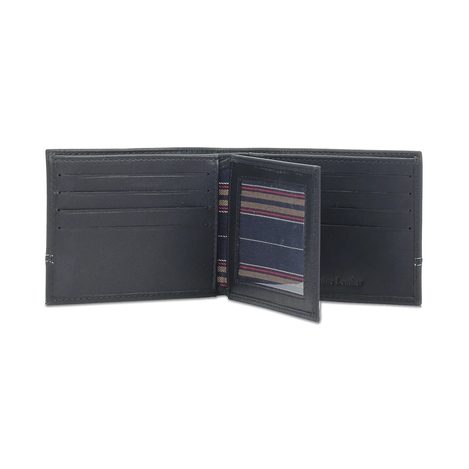 Embossed Monogram Bifold Wallet