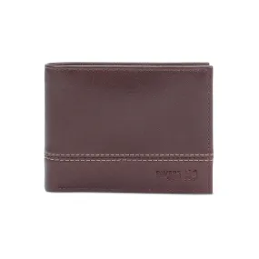 Embossed Monogram Bifold Wallet