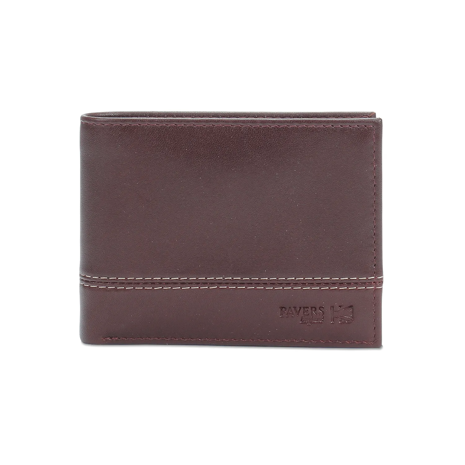 Embossed Monogram Bifold Wallet