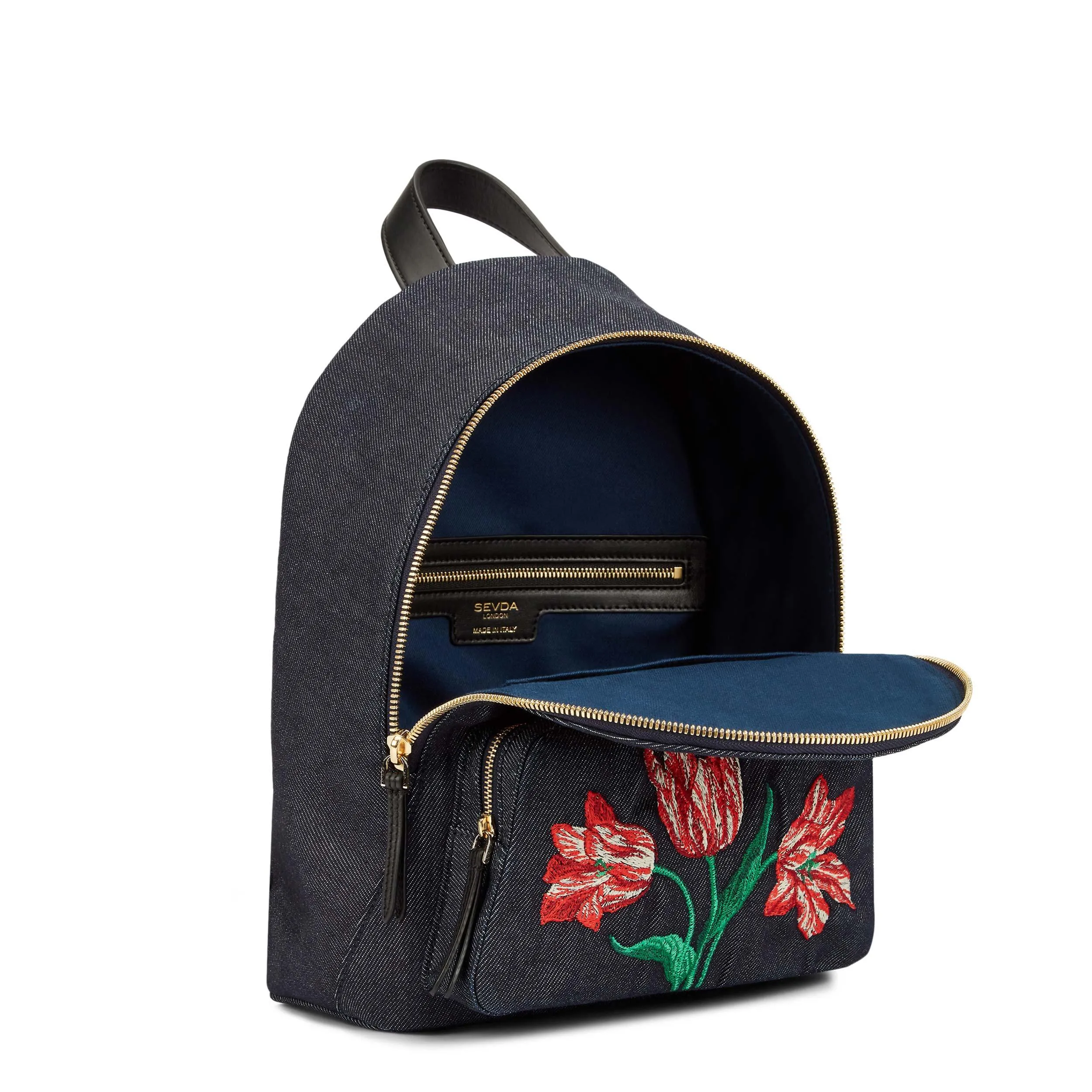 Emma Re-Gen Denim Backpack