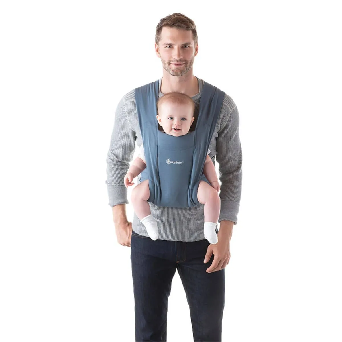 Ergobaby Embrace Baby Carrier - Oxford Blue