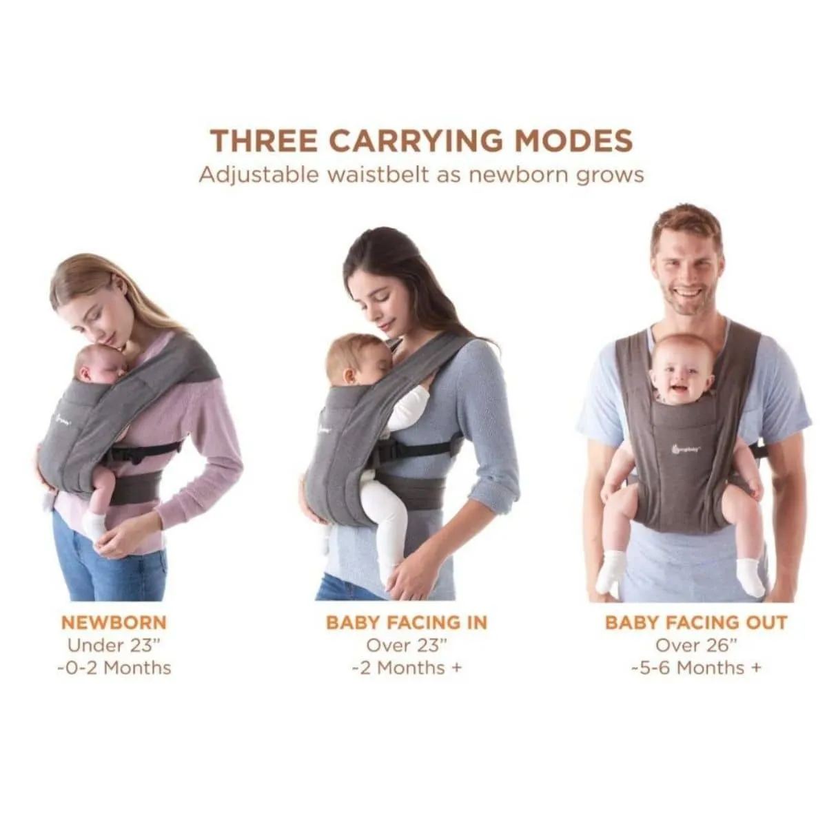 Ergobaby Embrace Baby Carrier - Oxford Blue