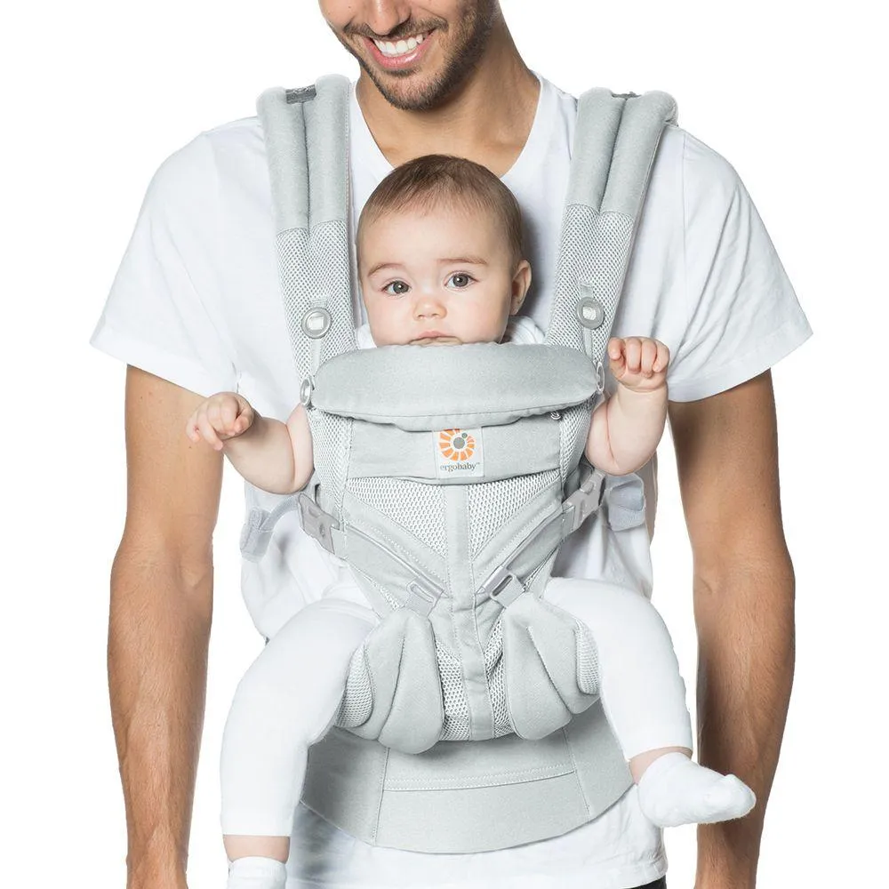 Ergobaby Omni 360 Cool Air Mesh Baby Carrier - Pearl Grey