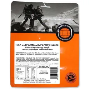 Expedition Foods - Fish and Potato with Parsley Sauce (High Energy)