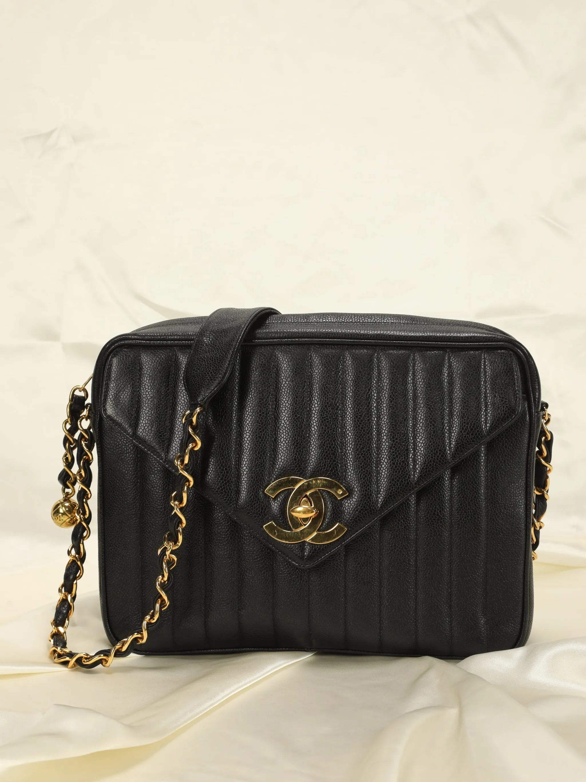 Extremely Rare CL Caviar Jumbo Vertical Camera Bag