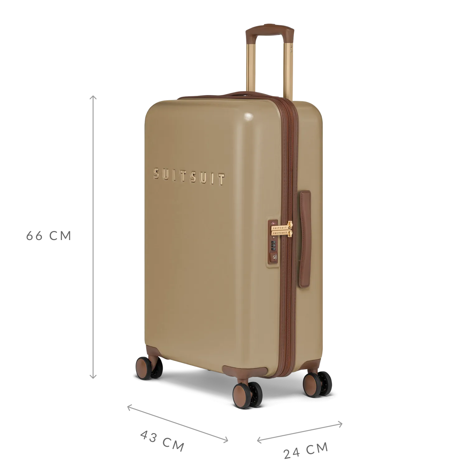 Fab Seventies - Cuban Sand - Safe Travels Set (24 INCH)