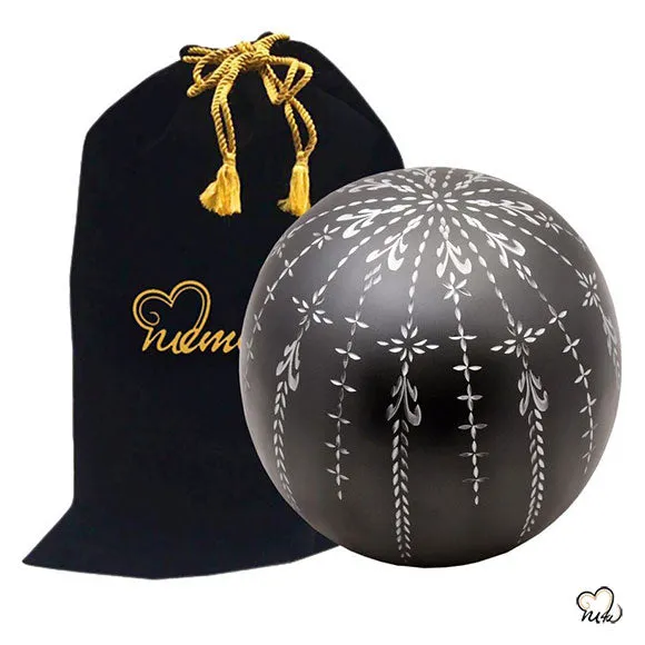 Fancy Diamond Cut Sphere of Life Adult Cremation Urn