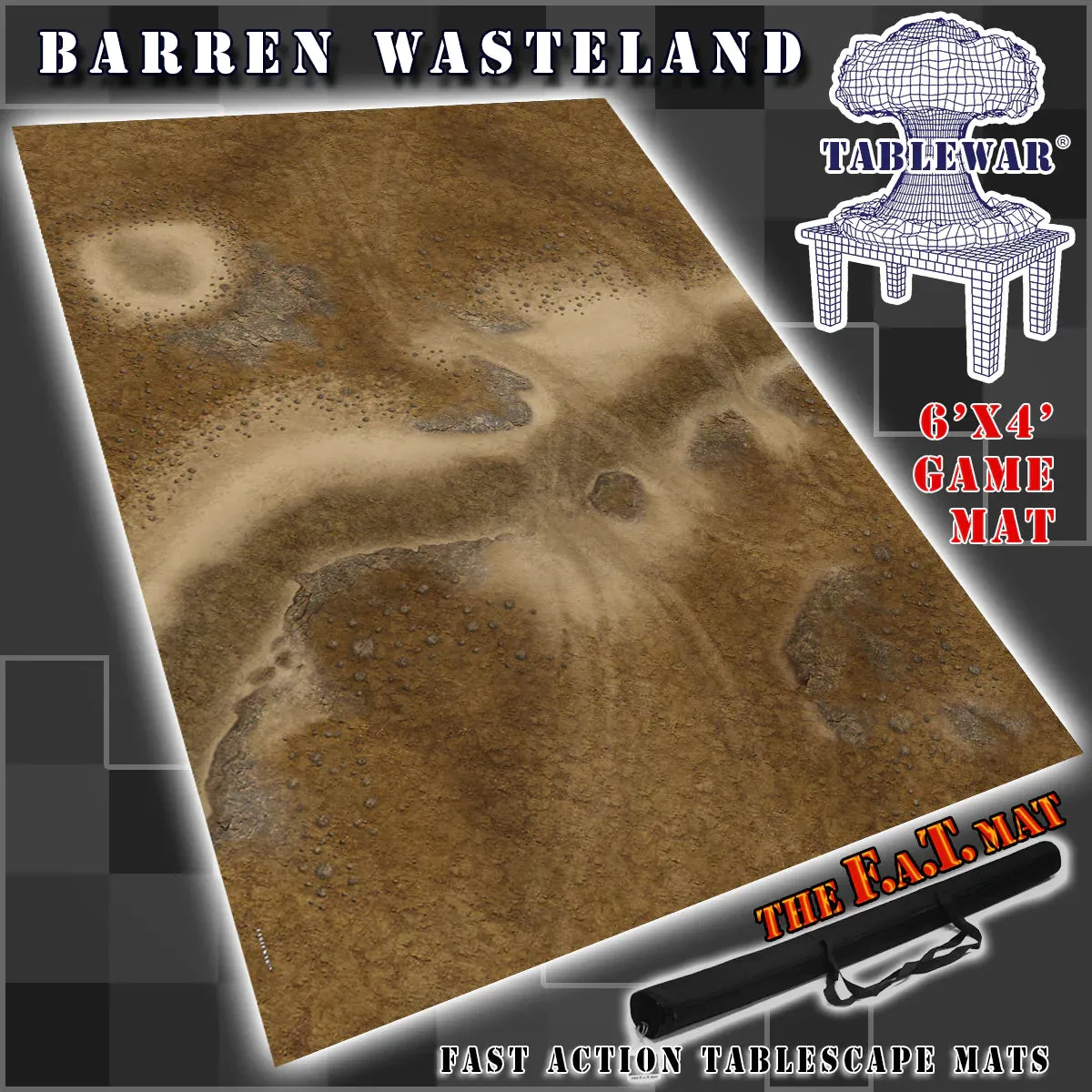 FAT Mat: Barren Wasteland 6x4