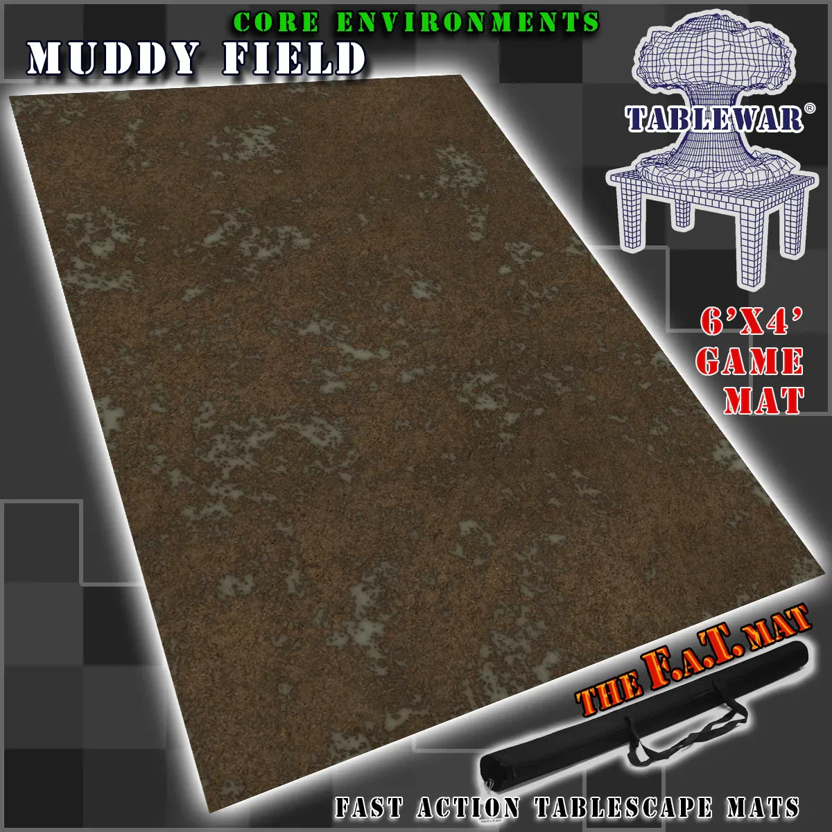 FAT Mat: Muddy Field 6x4