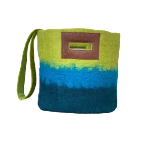 Fibres of Life Bag: Ombre Felt Tote