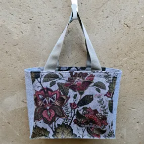 Floral Fantasy - Recycled Felt Teacher Bag