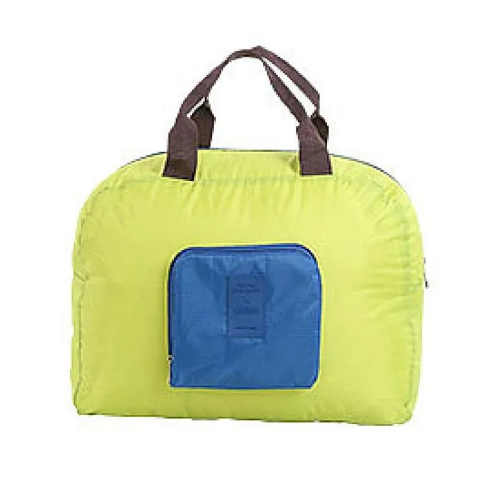 Foldable Carry Tote Bag with Zipper Closure