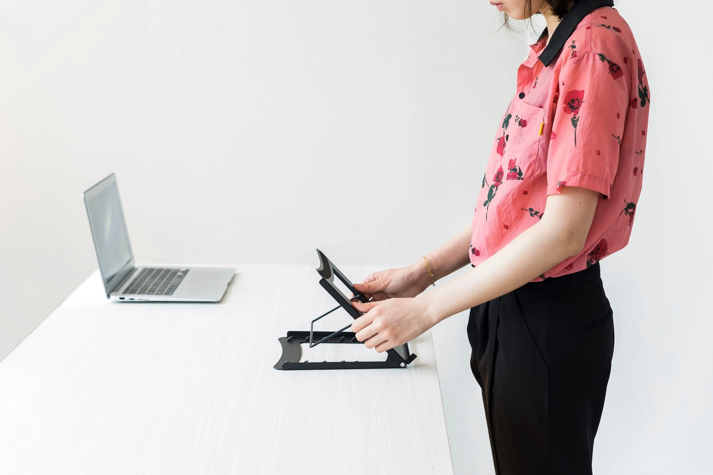 Foldable Laptop Stand - Black