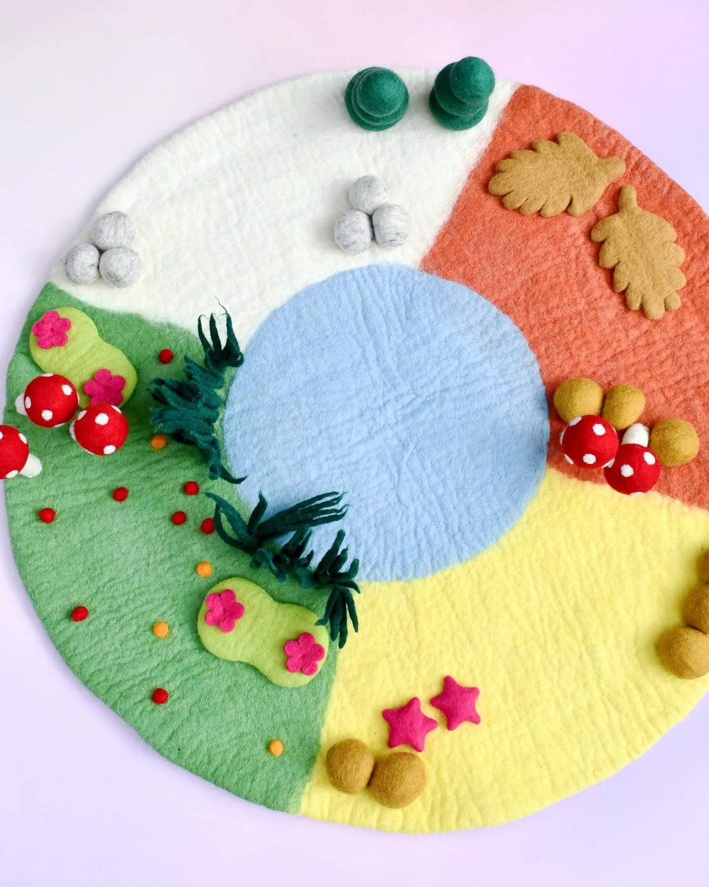 Four Seasons Play Mat Playscape (Large 80cm Diameter)