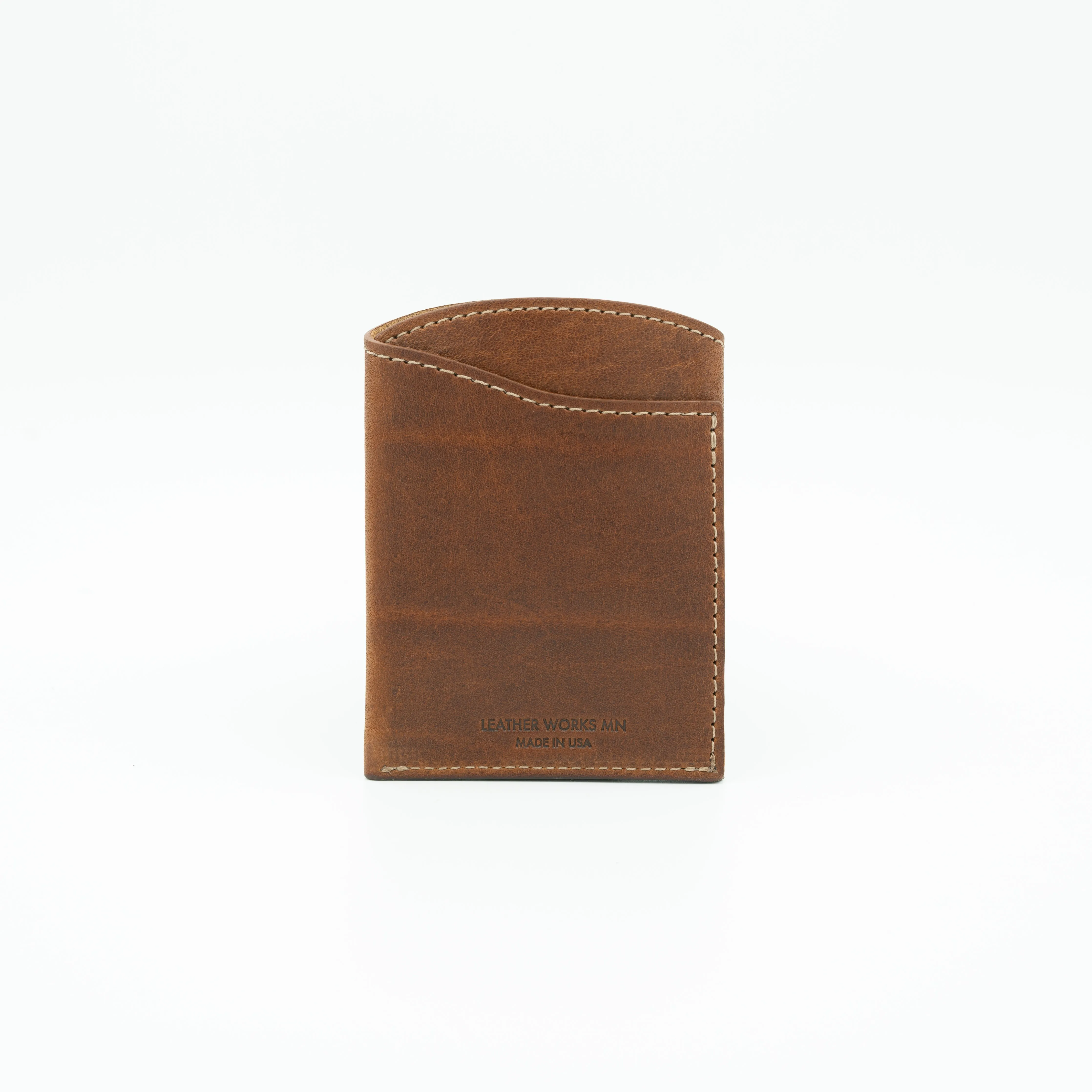 Front Pocket Flap Wallet - Mahogany