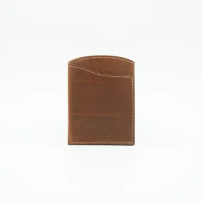 Front Pocket Flap Wallet - Mahogany